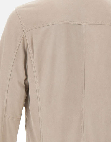 BARBA Giacca "Vermont" BEIGE Uomo 