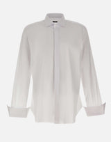 BARBA Camicia classica semi-slim WHITE Uomo 