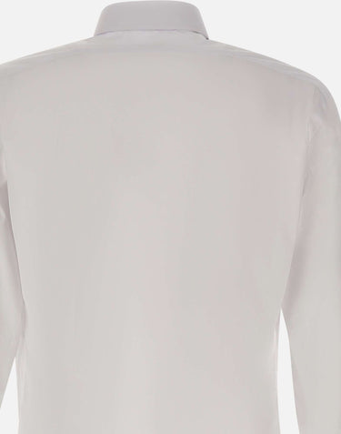 BARBA Camicia classica semi-slim WHITE Uomo 