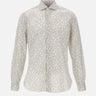 BARBA Camicia a fantasia florelae GREY Uomo 