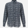 BARBA Camicia con stampa paisley BLUE Uomo 