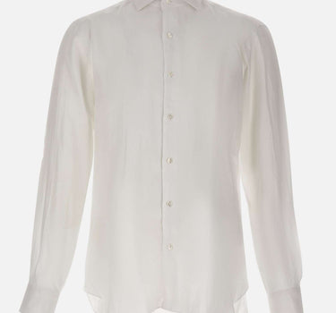 BARBA Camicia in cotone Dandy Life WHITE Uomo 