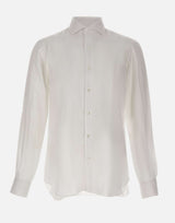 BARBA Camicia in cotone Dandy Life WHITE Uomo 