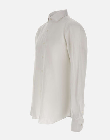 BARBA Camicia in cotone Dandy Life WHITE Uomo 