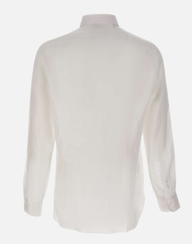 BARBA Camicia in cotone Dandy Life WHITE Uomo 