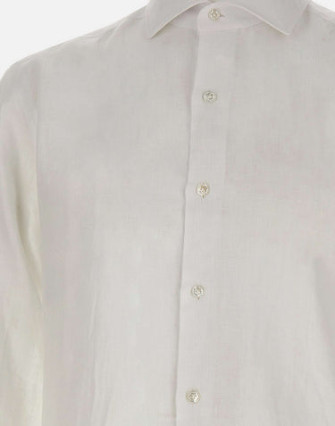 BARBA Camicia in cotone Dandy Life WHITE Uomo 