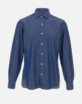 BARBA Camicia in cotone BLUE Uomo 