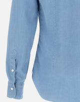 BARBA Camicia in cotone Light Blue Uomo 