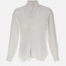 BARBA Camicia in lino WHITE Uomo 