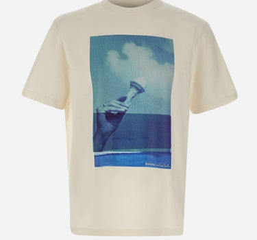 T-shirt "Scoop" MTS1613 MTSWH32 BARBOUR X PAUL SMITH 