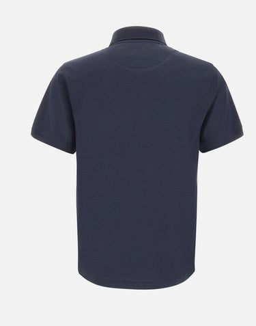 BELSTAFF Polo "Steel" BLUE Uomo 
