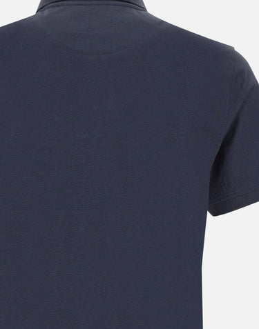 BELSTAFF Polo "Steel" BLUE Uomo 