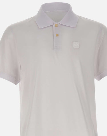 BELSTAFF Polo "Steel" WHITE Uomo 