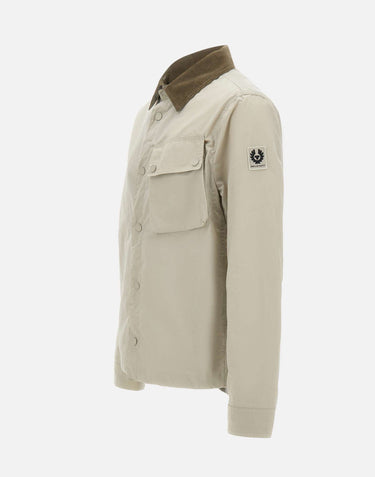 BELSTAFF "Ground Jacket" BEIGE Uomo 
