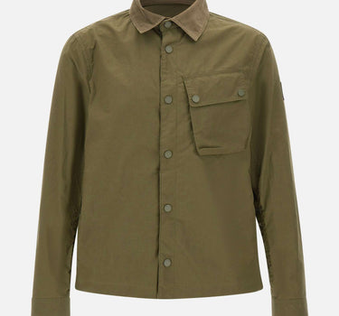 BELSTAFF "Ground Jacket" GREEN Uomo 