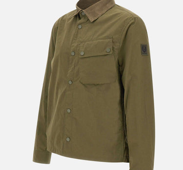 BELSTAFF "Ground Jacket" GREEN Uomo 