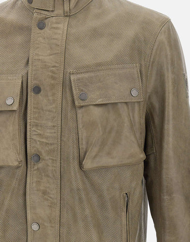 BELSTAFF Giacca "Racemaster air" BROWN Uomo 