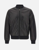 Giacca in pelle "Landmark bomber" 106128 BLACK BELSTAFF 