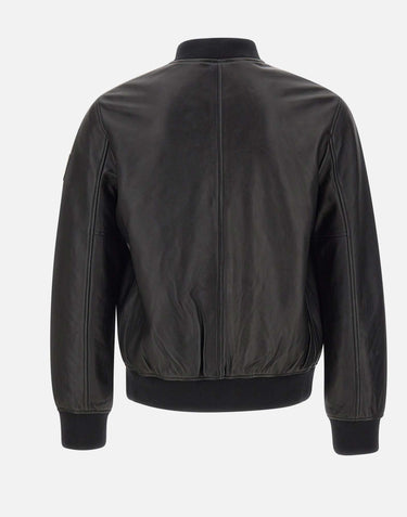 Giacca in pelle "Landmark bomber" 106128 BLACK BELSTAFF 