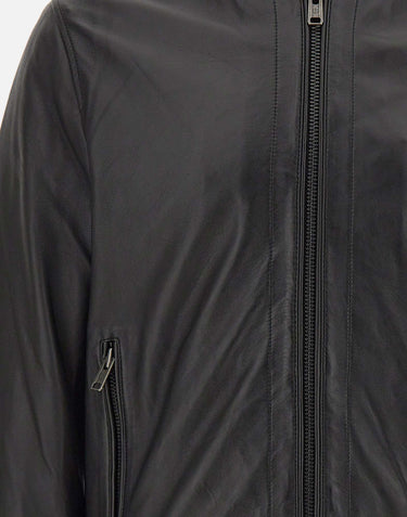 Giacca in pelle "Landmark bomber" 106128 BLACK BELSTAFF 