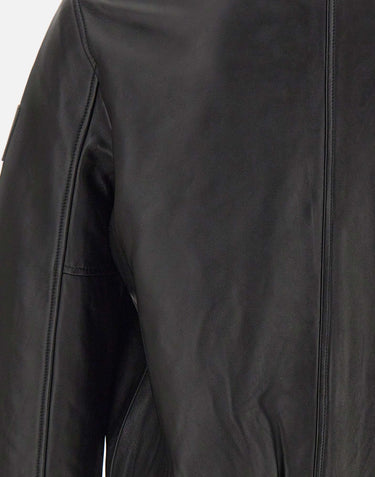Giacca in pelle "Landmark bomber" 106128 BLACK BELSTAFF 