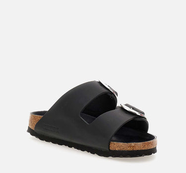 BIRKENSTOCK Sandali  "Arizona Big Buckle" BLACK Donna 