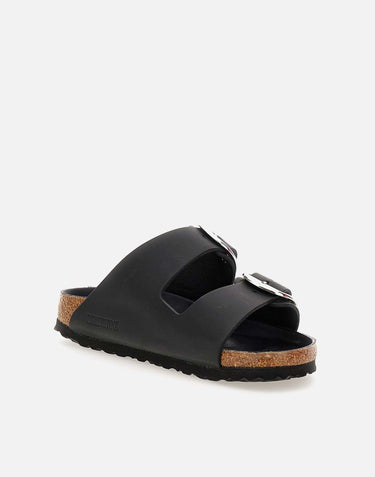 BIRKENSTOCK Sandali  "Arizona Big Buckle" BLACK Donna 