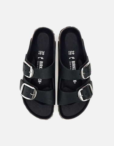 BIRKENSTOCK Sandali  "Arizona Big Buckle" BLACK Donna 