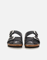 BIRKENSTOCK Sandali  "Arizona Big Buckle" BLACK Donna 