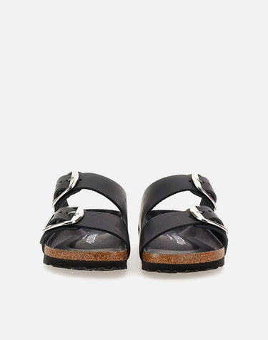 BIRKENSTOCK Sandali  "Arizona Big Buckle" BLACK Donna 