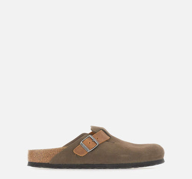 BIRKENSTOCK Ciabatte "Boston" BROWN Uomo 