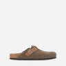 BIRKENSTOCK Ciabatte "Boston" BROWN Uomo 