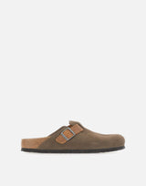 BIRKENSTOCK Ciabatte "Boston" BROWN Uomo 