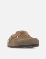 BIRKENSTOCK Ciabatte "Boston" BROWN Uomo 
