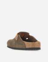 BIRKENSTOCK Ciabatte "Boston" BROWN Uomo 