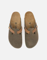 BIRKENSTOCK Ciabatte "Boston" BROWN Uomo 