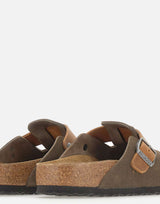 BIRKENSTOCK Ciabatte "Boston" BROWN Uomo 