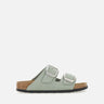 BIRKENSTOCK Sandali "Arizona Big Buckle" GREEN Donna 