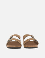 BIRKENSTOCK Sandali "Arizona" con plantare morbido BROWN Unisex 
