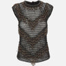Top "Amaranto" SBS6AMARANTO BLK BLESS 