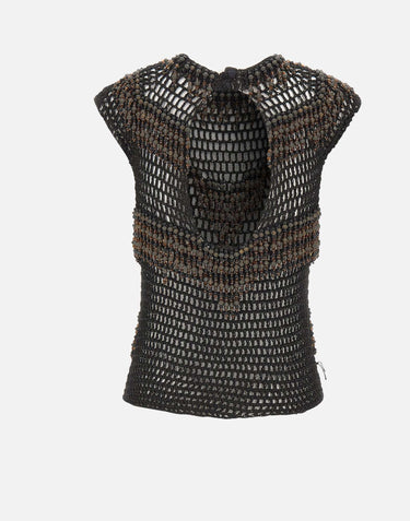 Top "Amaranto" SBS6AMARANTO BLK BLESS 