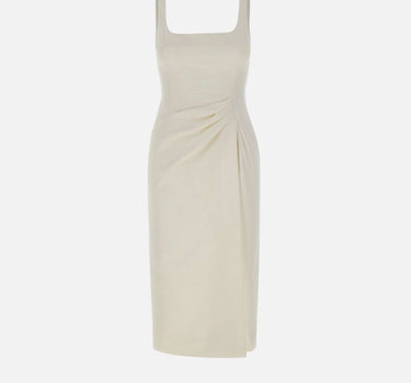 BLUMARINE Abito midi WHITE Donna 