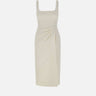 BLUMARINE Abito midi WHITE Donna 