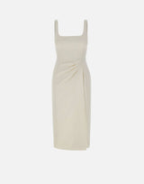 BLUMARINE Abito midi WHITE Donna 