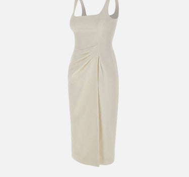 BLUMARINE Abito midi WHITE Donna 