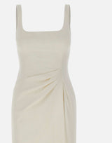 BLUMARINE Abito midi WHITE Donna 