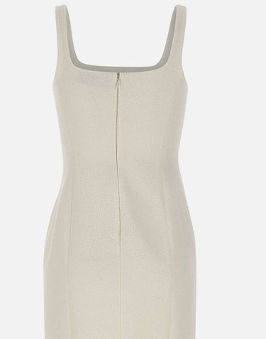 BLUMARINE Abito midi WHITE Donna 