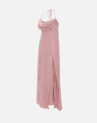 Abito lungo in georgette 2A795A N0114 BLUMARINE 