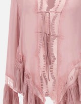 Blusa in georgette con pizzo 2C444A N0114 BLUMARINE 