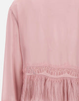 Blusa in georgette con pizzo 2C444A N0114 BLUMARINE 
